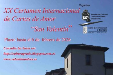 XX Certamen Literario de Cartas de Amor San Valentín