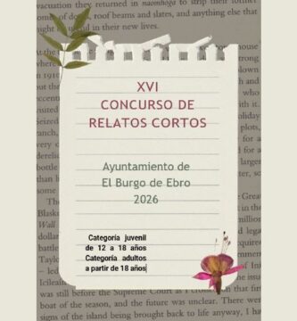 XVI Concurso de Relatos Cortos 2026 “Ayuntamiento de El Burgo de Ebro”