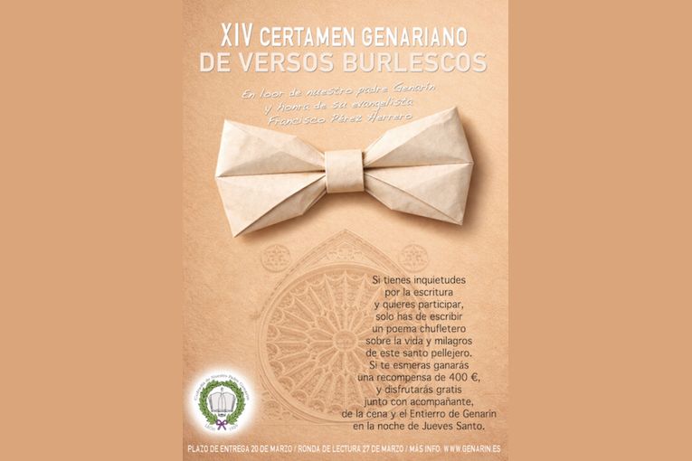 XIV Certamen Genariano de Versos Burlescos