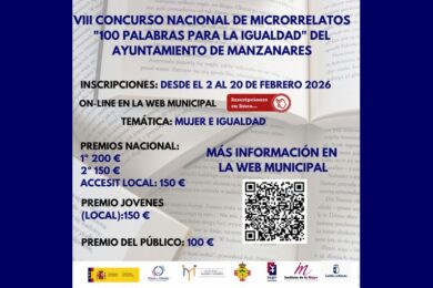 VIII Certamen Nacional de Microrrelatos “100 Palabras para la Igualdad”