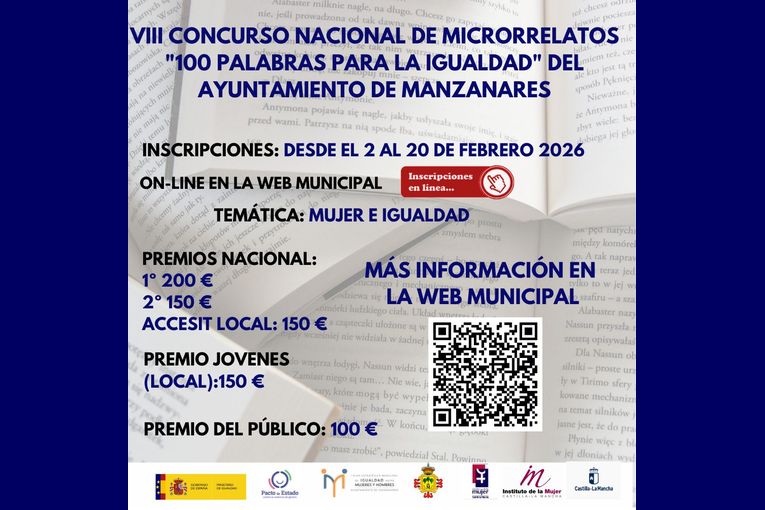 VIII Certamen Nacional de Microrrelatos “100 Palabras para la Igualdad”