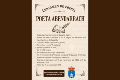 VIII Certamen de Poesía Poeta Abendarrach