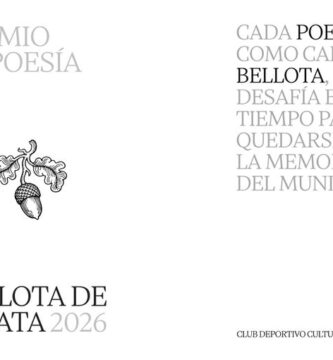 I Premio de Poesía Bellota de Plata 2026