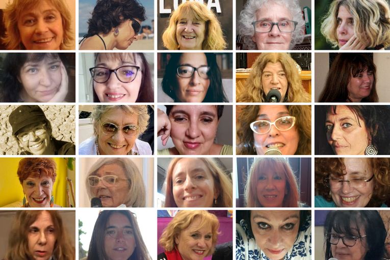 Adela Sorrentino, Adriana Márquez, Agustina Roca, Amalia Pérez, Andrea Wolf, Candelaria Rojas Paz, Cecilia E. Collazo, Cecilia Pontorno, Claudia Vázquez, Elena Garritani, Ernestina Elorriaga, Esther Pagano Merkert, Eugenia Páez, Flavia Soldano Dehesa, Laura Klein, Laura Nicastro, Marisa Chazarreta, Natalia Shapiro, Nora Patricia Nardo, Patricia Nasello, Silvia Rodríguez Ares, Soledad Gutiérrez Eguía, Susana Giraudo, Sylvia Cirilho y Viviana Bermúdez-Arceo