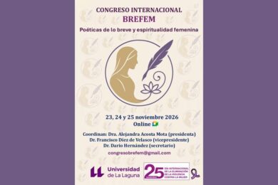 Convocatoria para el Congreso Internacional Brefem: Poéticas de lo Breve y Espiritualidad Femenina
