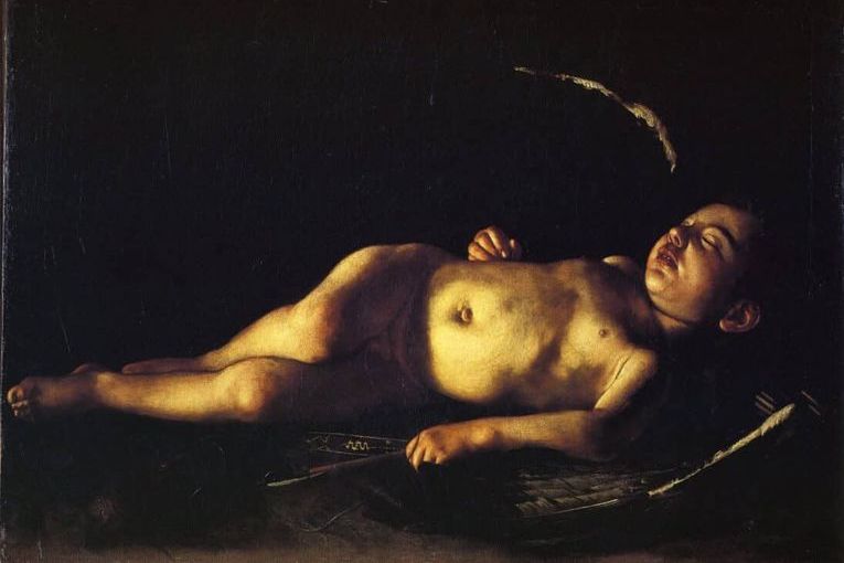 “Cupido durmiente” (1608), de Caravaggio