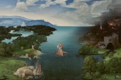 “El paso de la laguna Estigia” (1520-1524), de Joachim Patinir