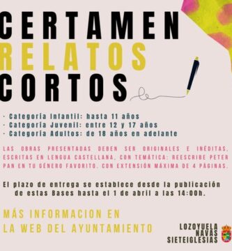 Certamen de Relatos Cortos Lozoyuela 2026
