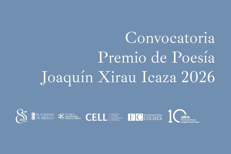 X Premio de Poesía Joaquín Xirau Icaza
