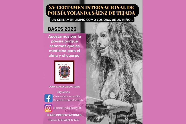 XV Certamen Internacional de Poesía Yolanda Sáenz de Tejada
