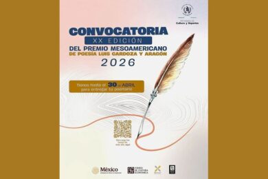 XX Premio Mesoamericano de Poesía “Luis Cardoza y Aragón” 2026