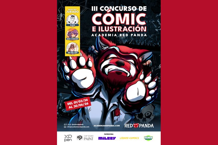 III Concurso de Cómic e Ilustración Academia Red Panda