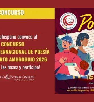 Premio Internacional de Poesía Luis Alberto Ambroggio 2026