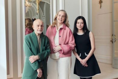 Hugo Mujica, Sheila Loewe y Leonor Pataki