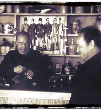 Pablo Neruda y Nicanor Para