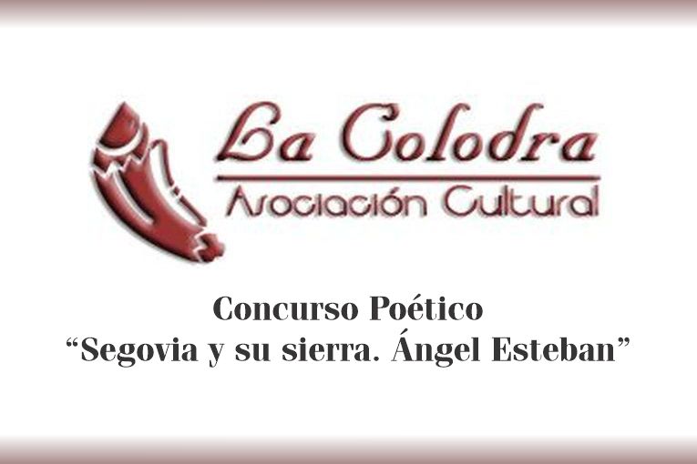 XXXVIII Concurso Poético “Segovia y su sierra. Ángel Esteban”