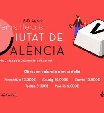 XLIV Premios Literarios Ciutat de València 2026