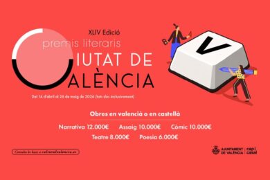 XLIV Premios Literarios Ciutat de València 2026