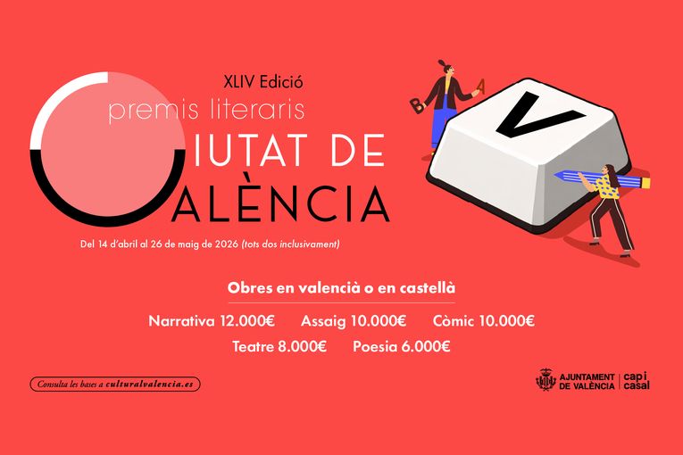 XLIV Premios Literarios Ciutat de València 2026