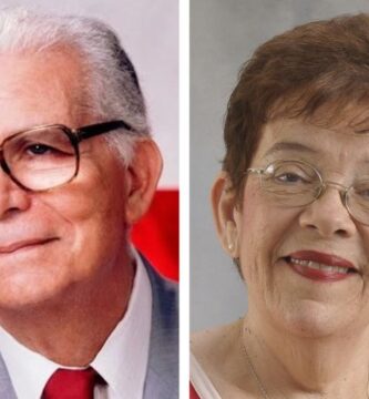 Joaquín Balaguer y Jeannette Miller