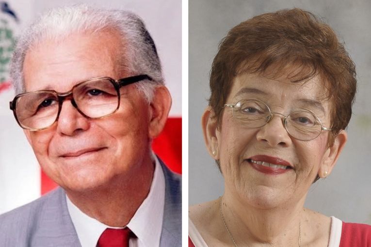 Joaquín Balaguer y Jeannette Miller