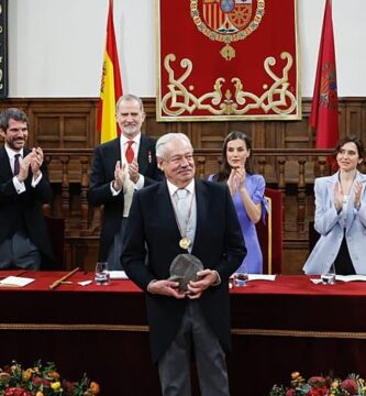 Entrega del premio Cervantes a Gonzalo Celorio