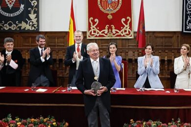 Entrega del premio Cervantes a Gonzalo Celorio
