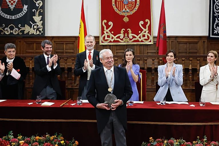Entrega del premio Cervantes a Gonzalo Celorio