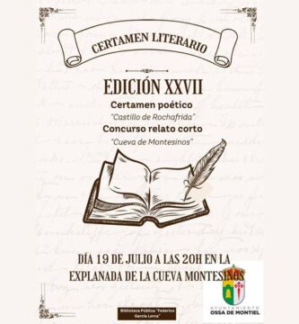XXVII Concurso Literario “Cueva de Montesinos” y “Castillo de Rochafrida”