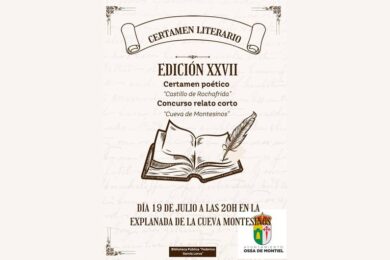 XXVII Concurso Literario “Cueva de Montesinos” y “Castillo de Rochafrida”