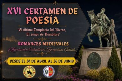 XII Certamen de Poesía “El Último Templario del Bierzo, El Señor de Bembibre”