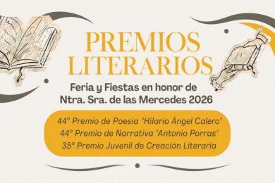 Premios Literarios de las Fiestas de Nuestra Señora de las Mercedes 2026
