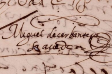 Firma de Miguel de Cervantes