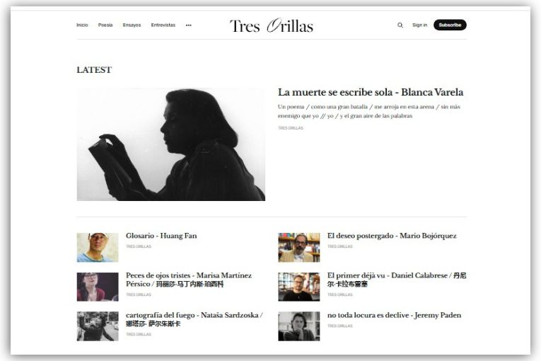 Revista Tres Orillas