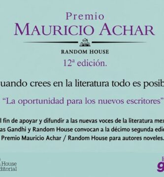 12º Premio Mauricio Achar / Literatura Random House 2026
