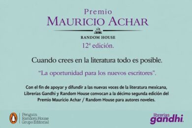 12º Premio Mauricio Achar / Literatura Random House 2026