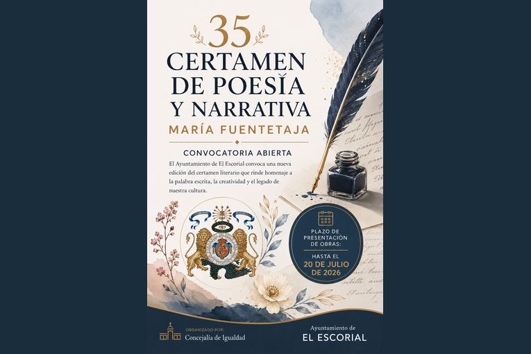 XXXV Concurso de Poesía y Narrativa Villa de El Escorial “María Fuentetaja”