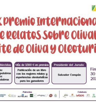 IX Premio Internacional de Relatos sobre Olivar, Aceite de Oliva y Oleoturismo