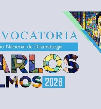 Premio Nacional de Dramaturgia Carlos Olmos 2026