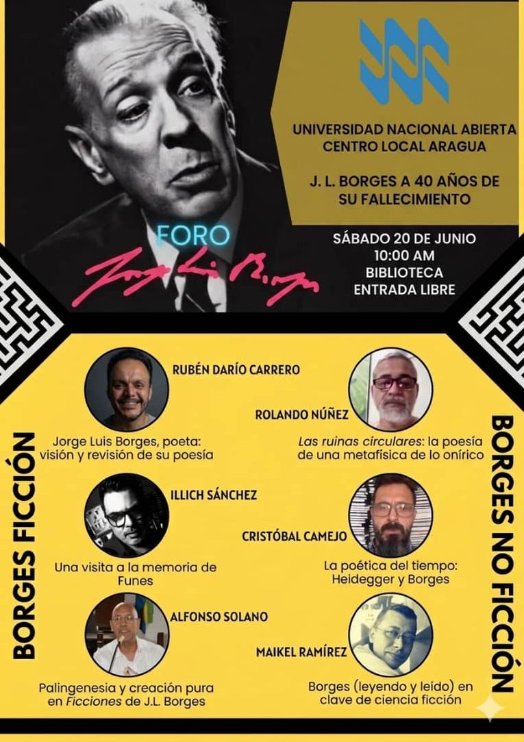Foro “Jorge Luis Borges: ficción/no ficción”