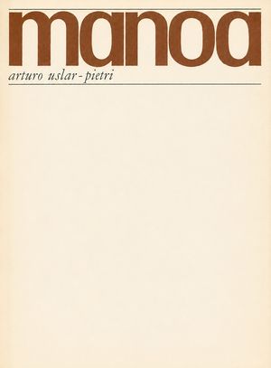 “Manoa”, de Arturo Uslar Pietri