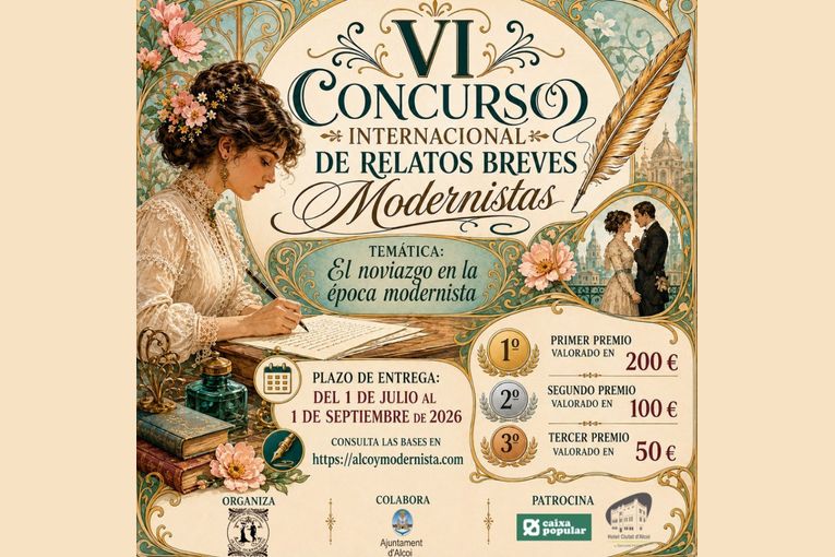 VI Concurso de Relatos Cortos de la Asociación Alcoy Modernista