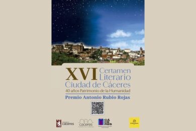 XVI Certamen Literario Ciudad de Cáceres “Premio Antonio Rubio Rojas”