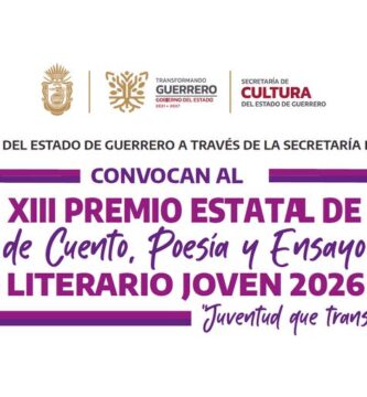 XIII Premio Estatal de Cuento, Poesía y Ensayo Literario Joven 2026