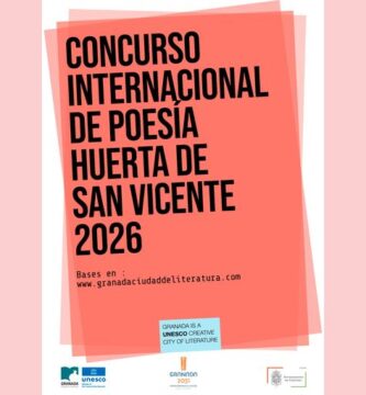 Concurso Internacional de Poesía Huerta de San Vicente 2026