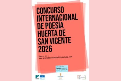 Concurso Internacional de Poesía Huerta de San Vicente 2026