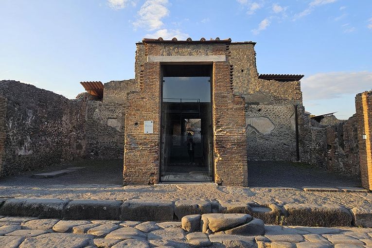 Casa del Poeta Trágico, en Pompeya