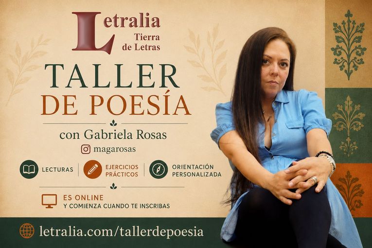 Taller de poesía de Letralia, con Gabriela Rosas