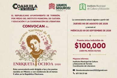 Concurso Nacional de Poesía Enriqueta Ochoa 2026