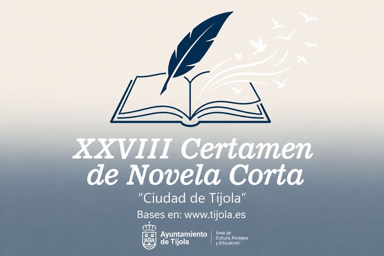 XXVIII Certamen de Novela Corta “Ciudad de Tíjola” 2026